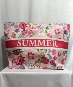 Bolsa de playa floral