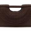 Bolso de mano grande marrón
