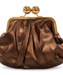 Bolso de mano bronce