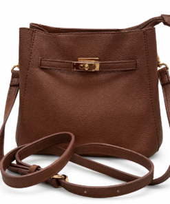 Bolso bandolera marrón